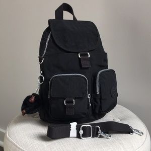 KIPLING Firefly N Black Backpack 2-way bag